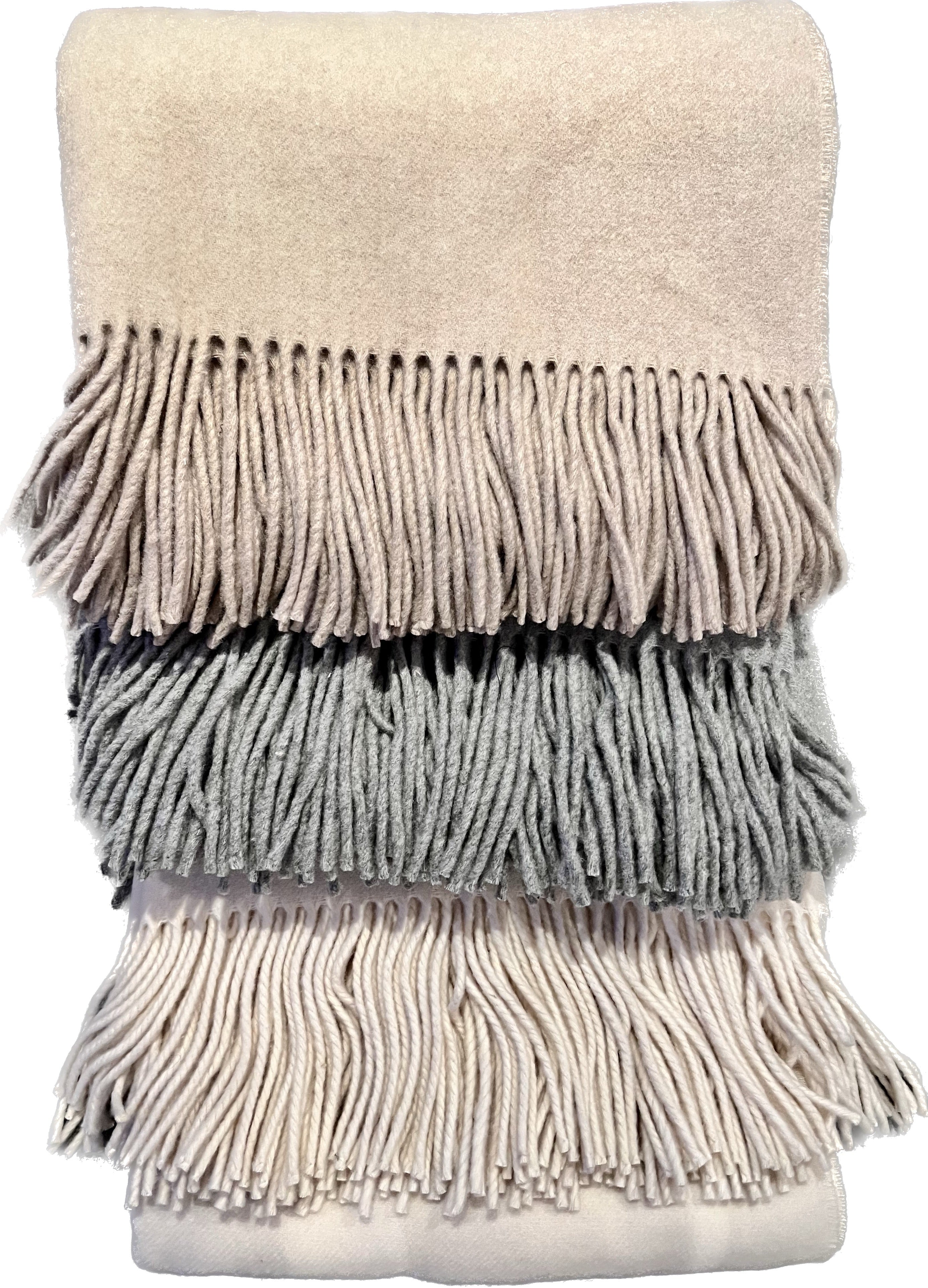 Luxury Italian Cashmere Throw Blanket