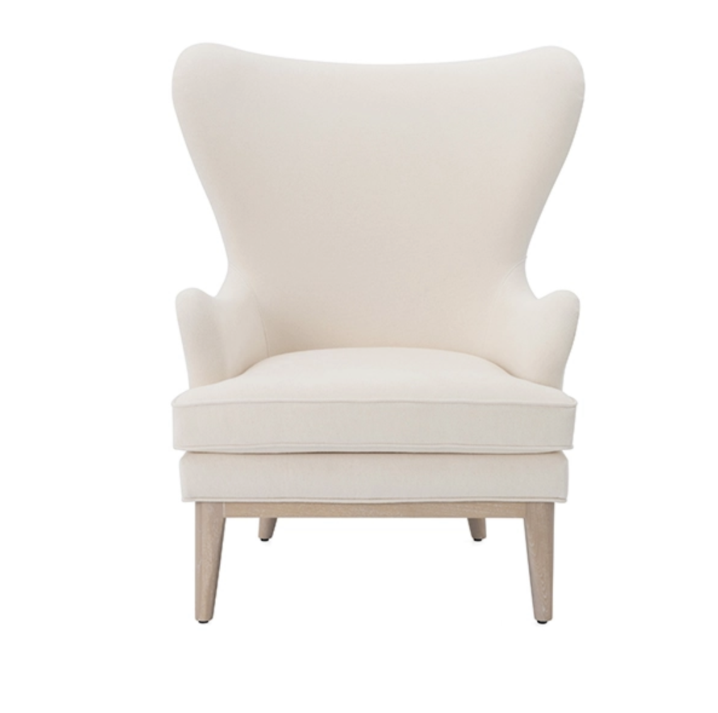 Custom Michael Wing Chair – Handcrafted to Order