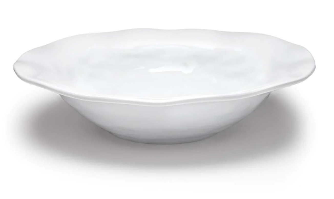 Stylish Melamine Ruffle Bowl for Serving