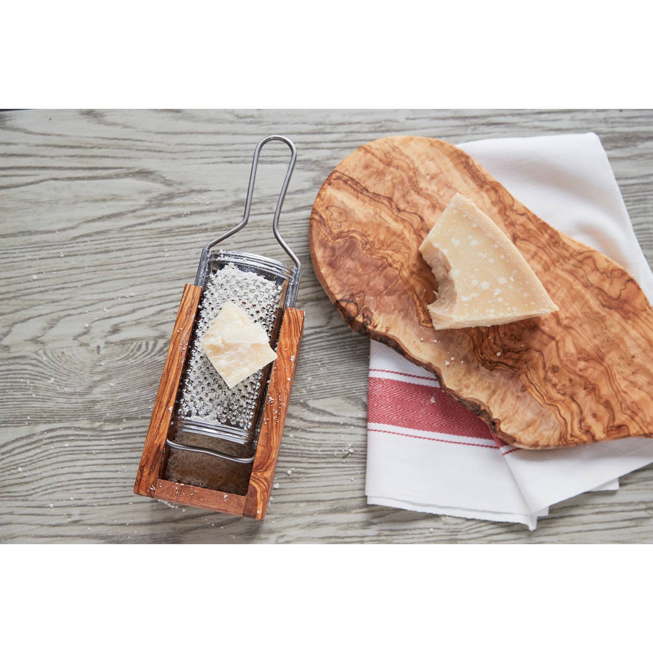 Handcrafted Olivewood Cheese Grater – Italian Design