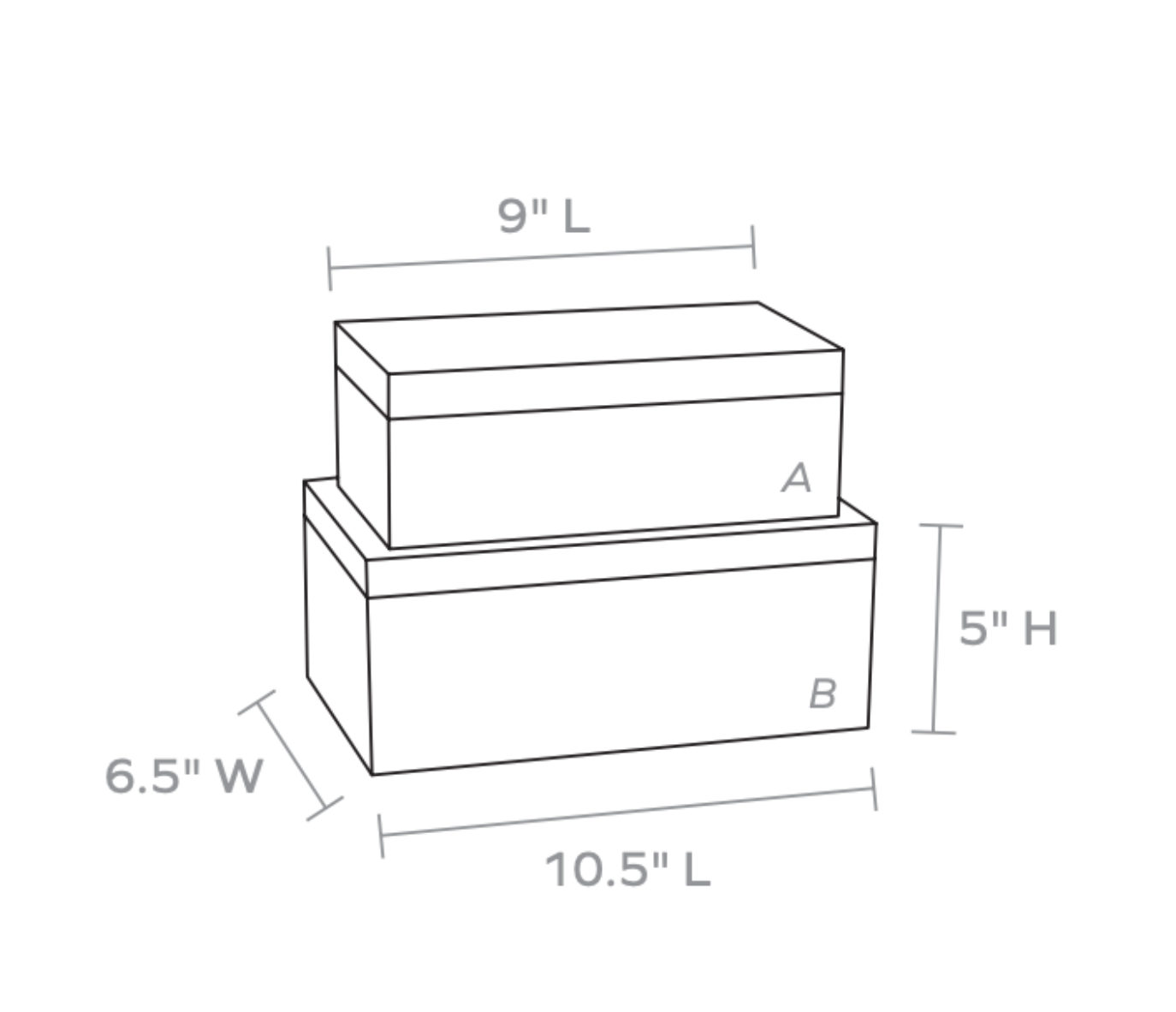 Stylish Bastille Boxes for Storage & Display