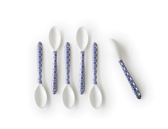 6-Piece Hampton Small Spoon Set for Everyday Use