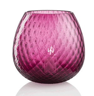 Stylish Murano XL Glass Candle Holder