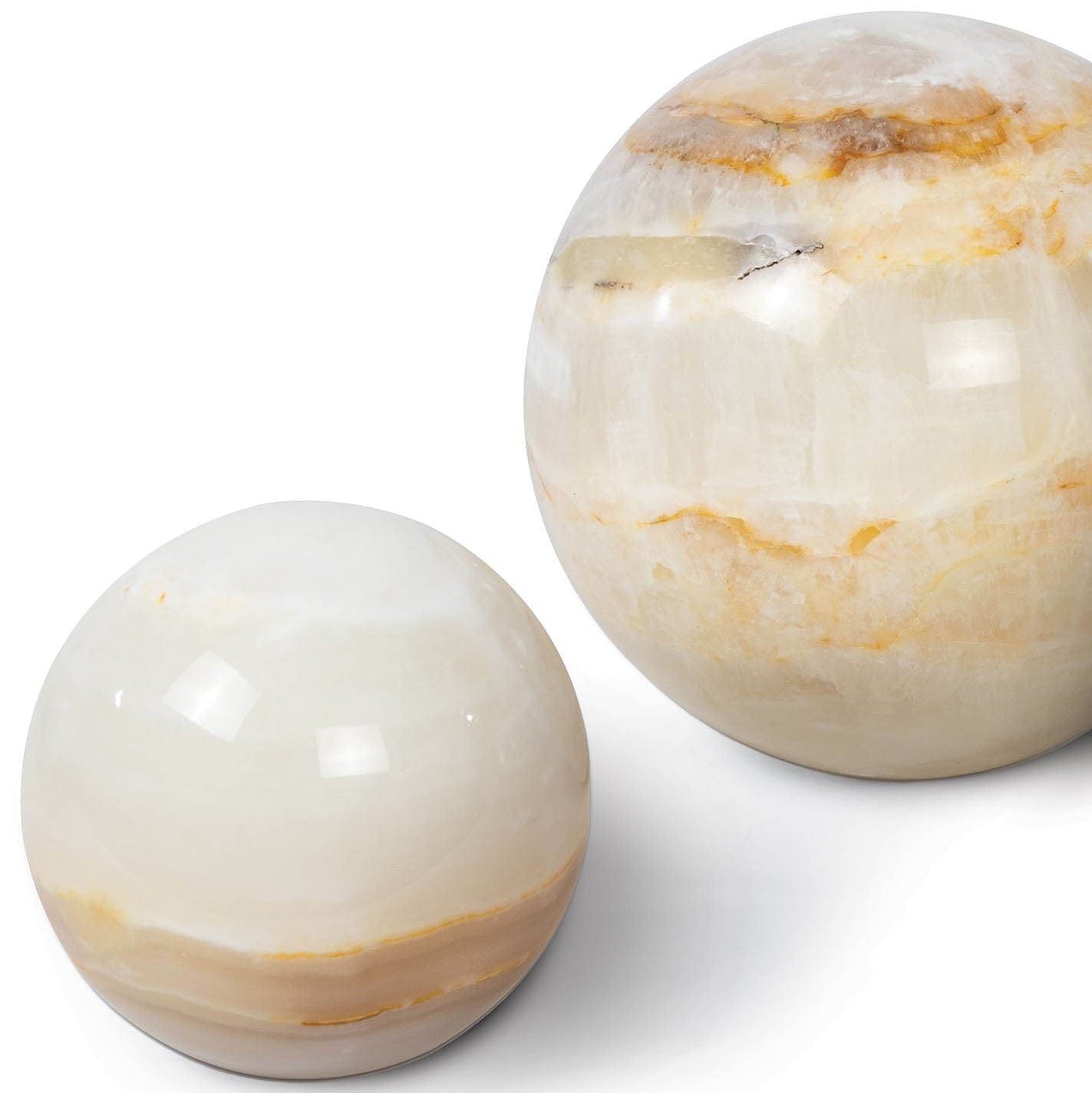 Jade Sphere Decor Set - 3-Piece