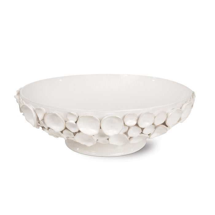 Handcrafted St. Lucia Ceramic Serving Bowl