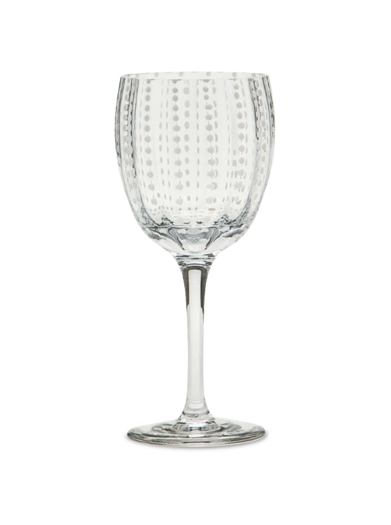 Clear Perle Wine Glasses for Elegant Dining