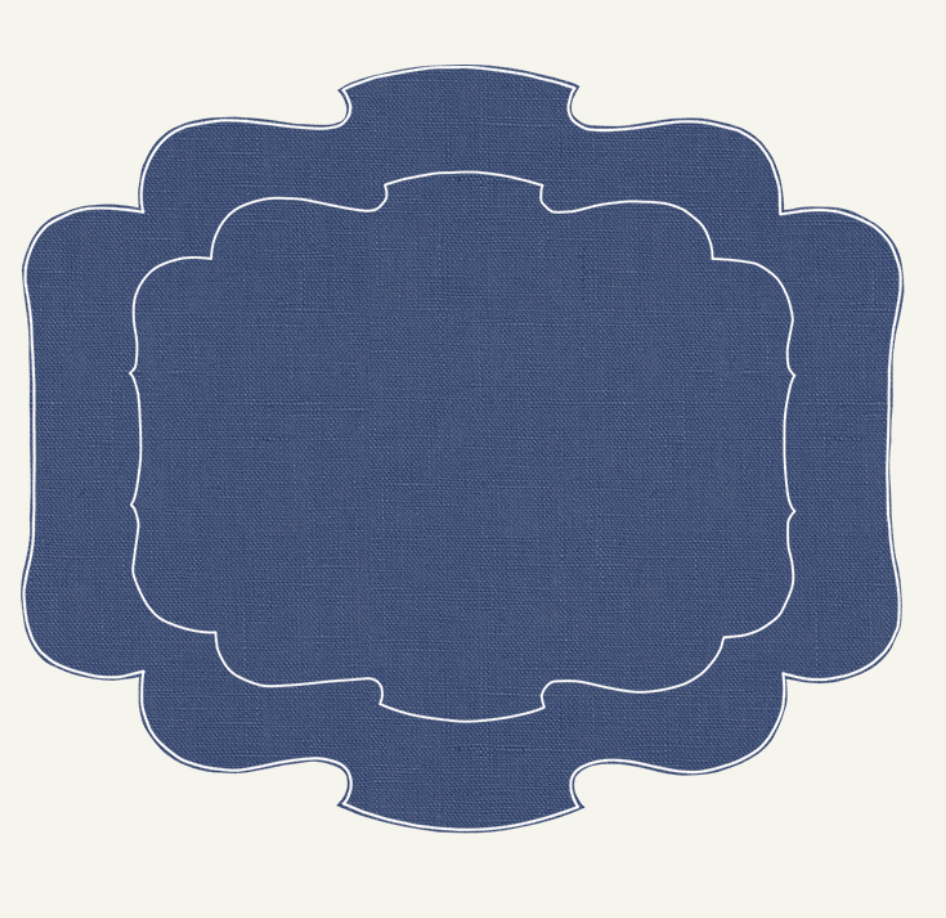 Wipeable Linen Placemat for Dining