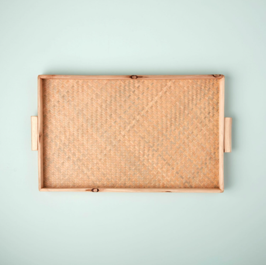 Large Wooden Serving Tray by Emerson