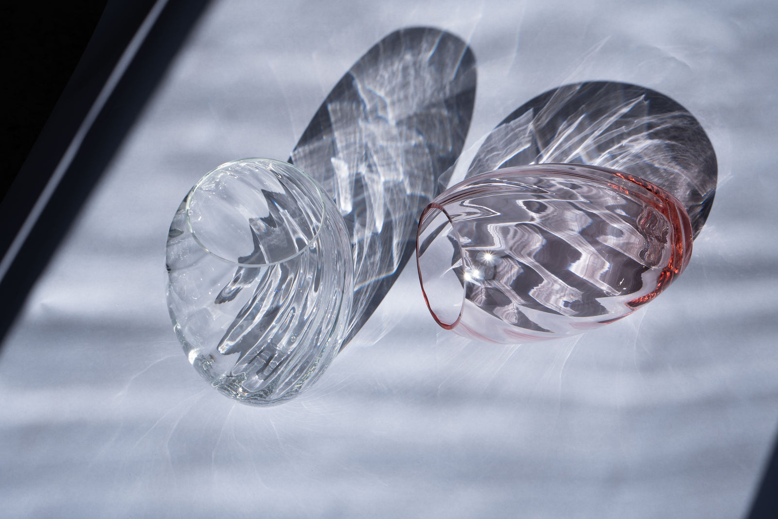Marika Tall Crystal Vase for Elegant Decor