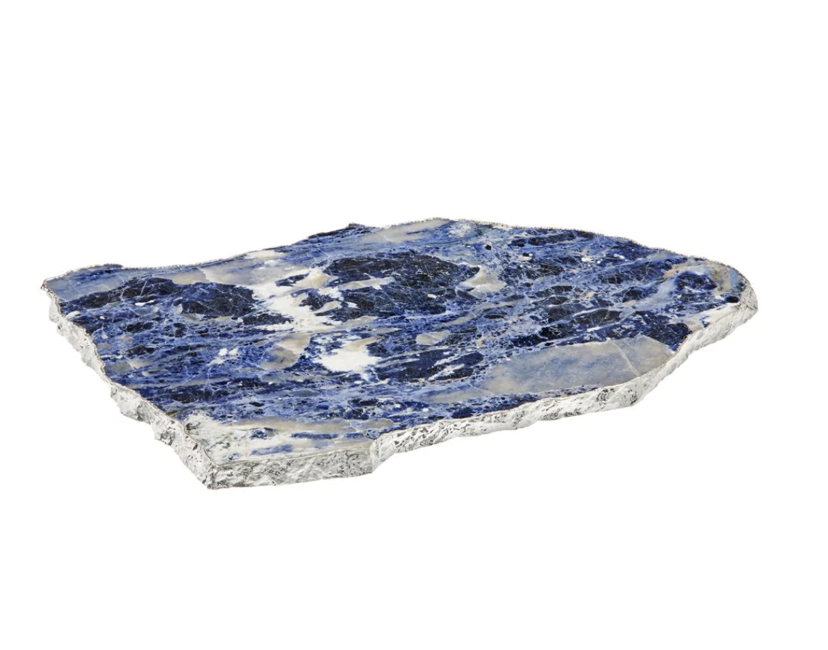 Sodalite Elise Platter – Elegant Stone Serving Dish