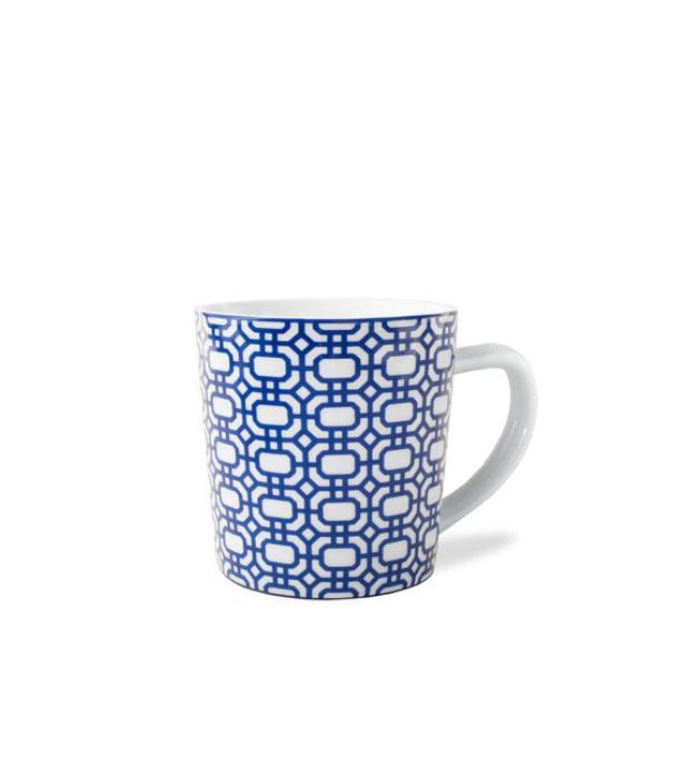 Blue Hampton Garden Gate Coffee Mug